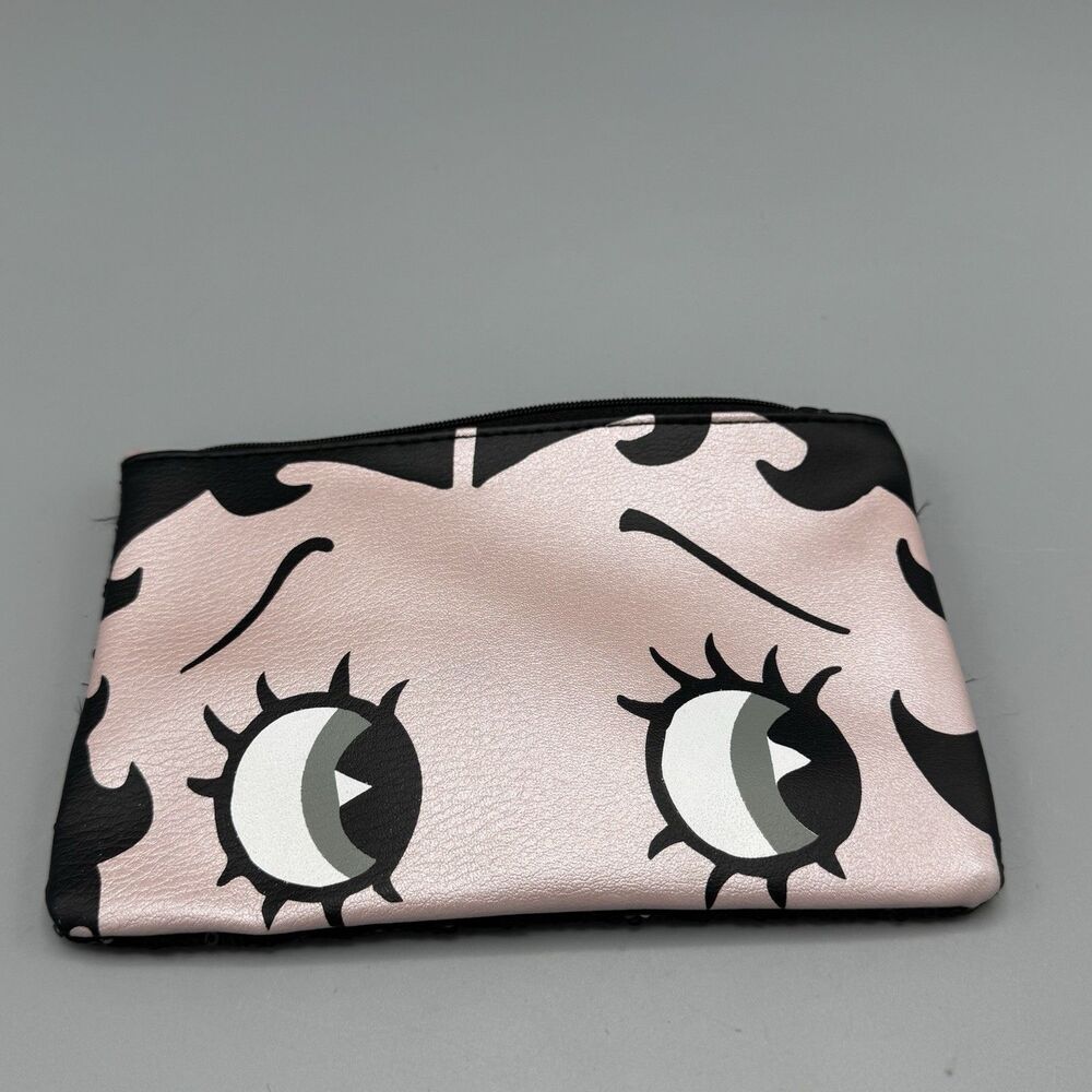 IPSY Betty Boop Collab Glam Sequined Small Makeup Bag Purse Travel Y2K Clutch